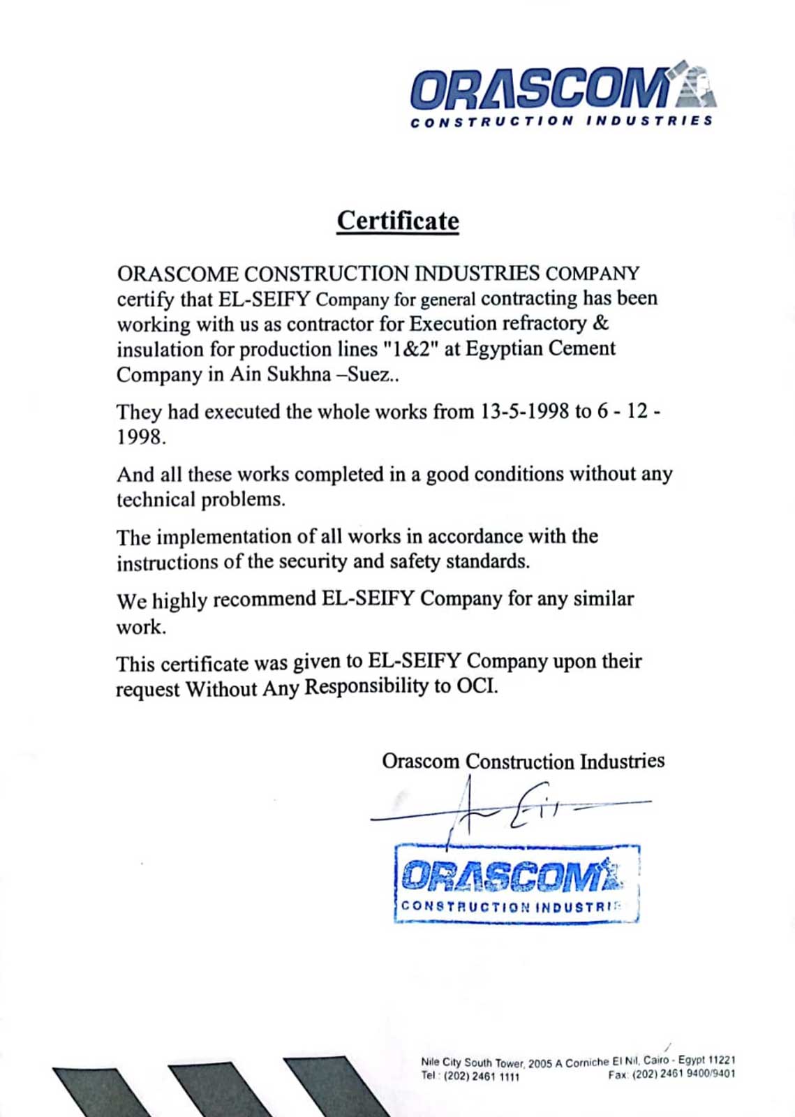certificate 4 1