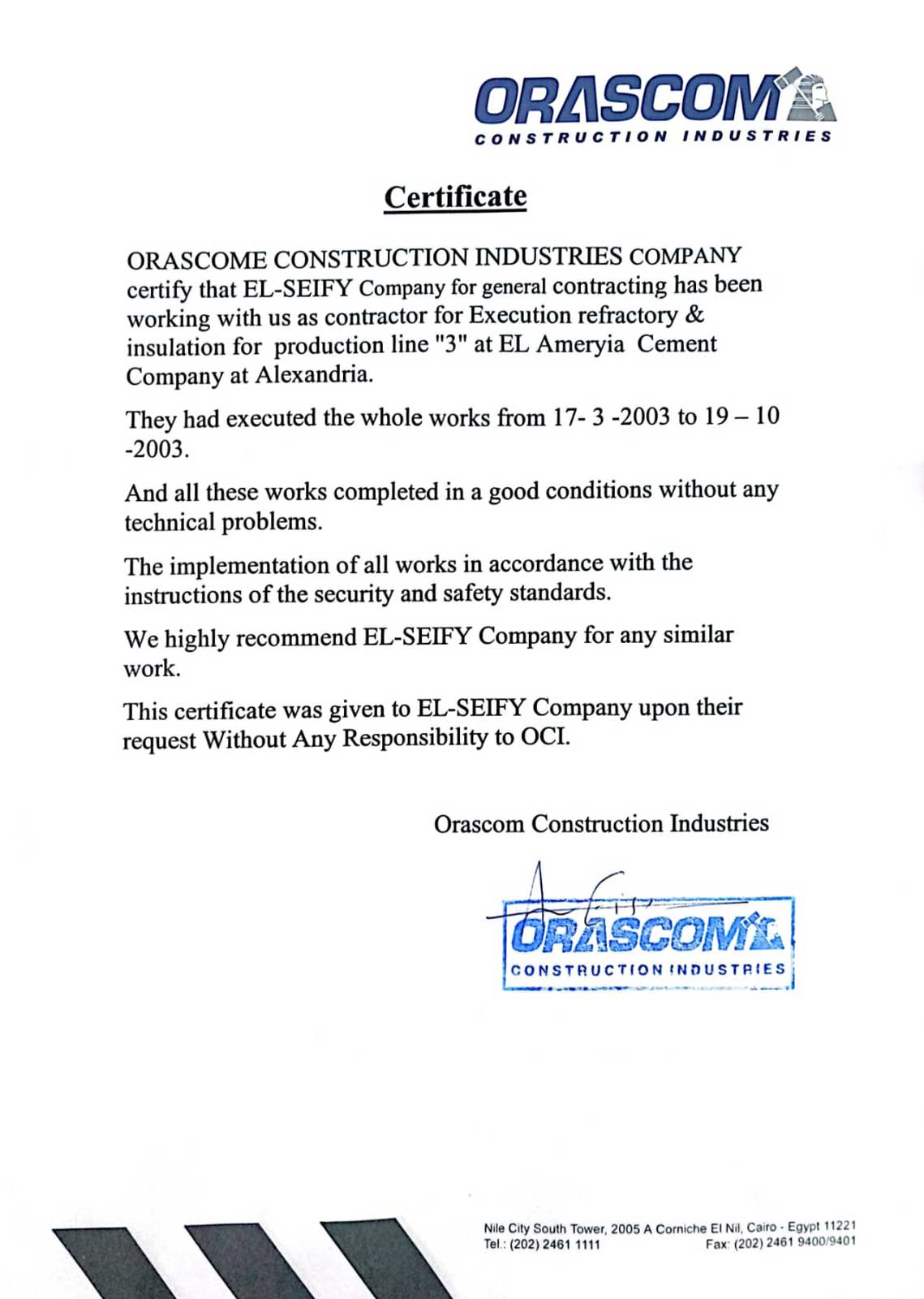 certificate 5